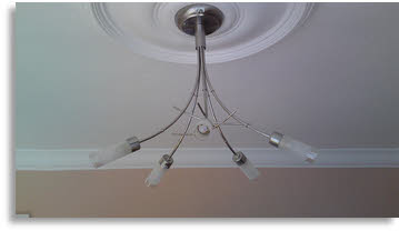 Keith Pyne Property Maintenance light fitting