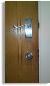 Keith Pyne Property Maintenance door lock